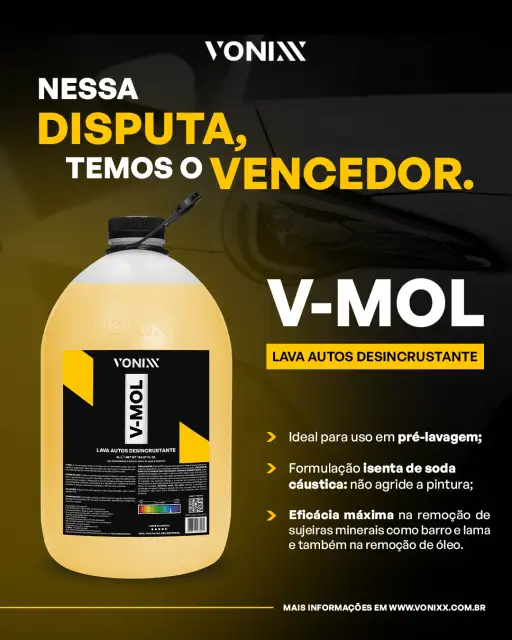 Shampoo Pre-Lavagem V-Mol 5L - Vonixx