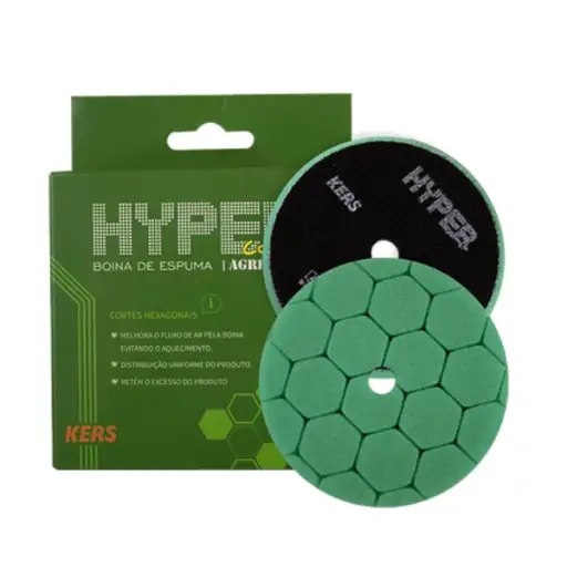 Boina De Espuma Para Corte Verde 3 Hyper - Kers