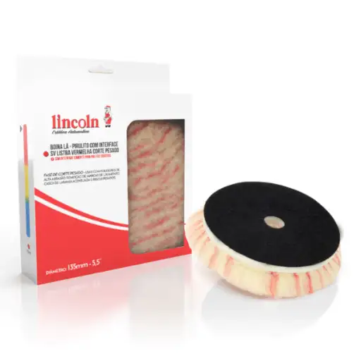 Boina de Lã 5,5 Pirulito Com interface Corte Pesado -Lincoln