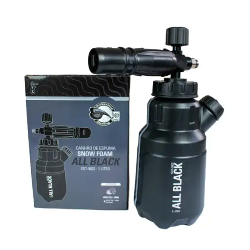 Canhão De Espuma Automotivo  Snow Foam All Black 1l - Sigma