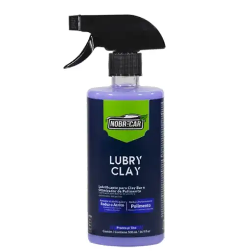 Lubriclay - Lubrificante Para Clay Bar - 500 Ml - Nobrecar