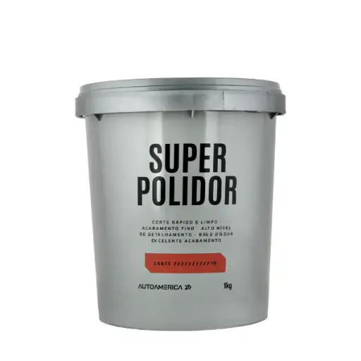 Massa De Polir Super Polidor 1kg - Autoamerica