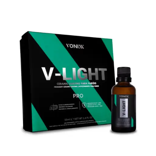 Coating Para Faróis V-Light Pro 50ml - Vonixx