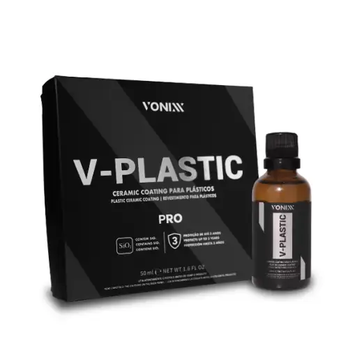 V-plastic Pro Ceramic Coating Restaura Plásticos 50ml Vonixx