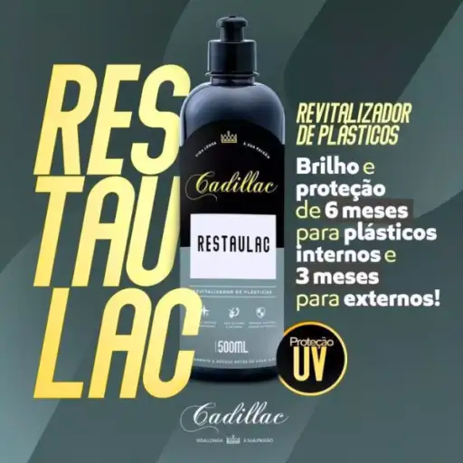 Revitalizador De Plasticos Restaulac 500ml - Cadillac