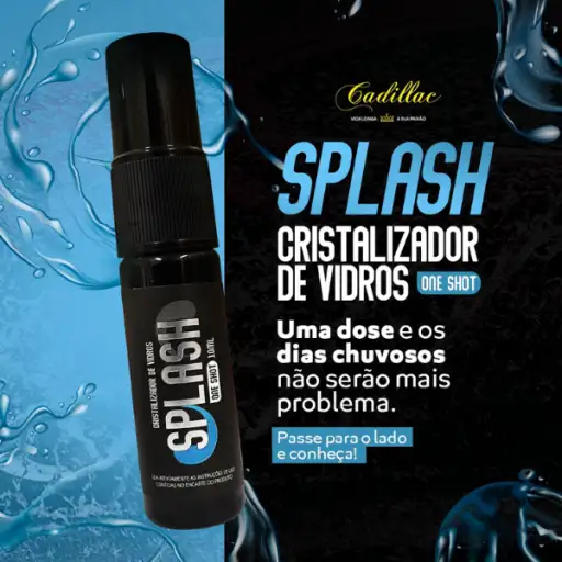 Cristalizador de Vidros Splash 10ml - Cadillac