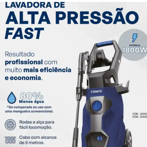 Lavadora de Alta Pressão Fast 220V - Vonixx