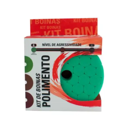 Kit 3 Boinas de Espuma Para Polimento - Sigma Tools