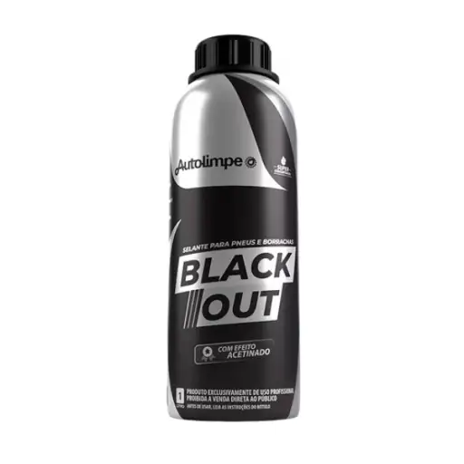  Selante para Pneus e Borrachas Blackout 1L - Autolimpe