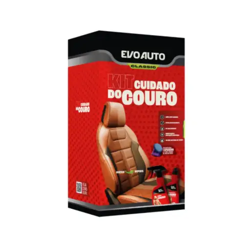 Kit cuidado com o Couro - Evo Auto