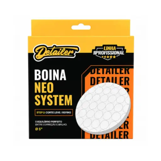  Boina De Espuma Para Refino Laranja 5 Neo System - Detailer