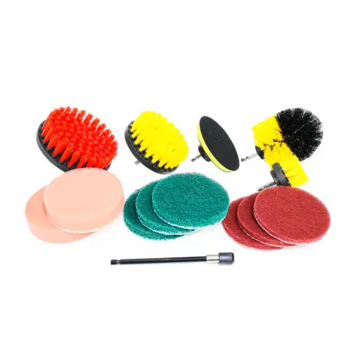 Kit Escovas Para Limpeza 14 Peças - Rotta376