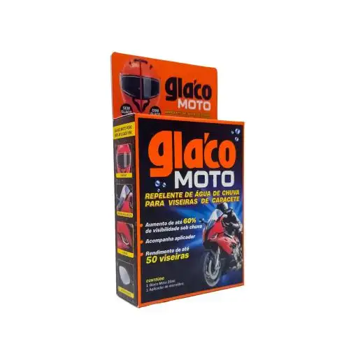 Cristalizador de Viseira Glaco Moto 20ml - Soft99