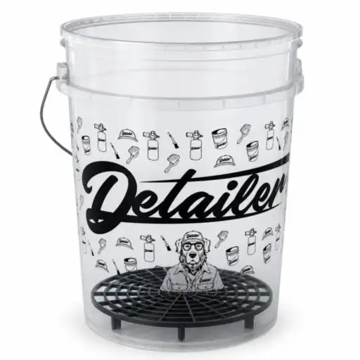 Balde Transparente Com Separador Particulas 19L - Detailer