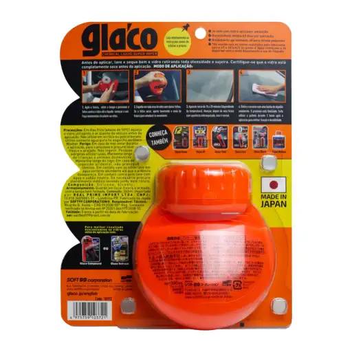 Cristalizador de Vidros Glaco Max 300ml - Soft99